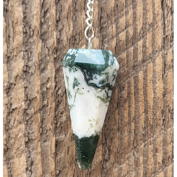 Pendule Agate Arbre