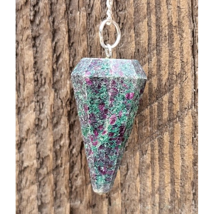Pendule Rubis sur Cyanite